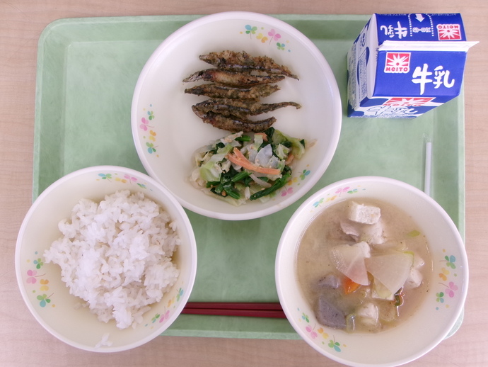 今日の給食