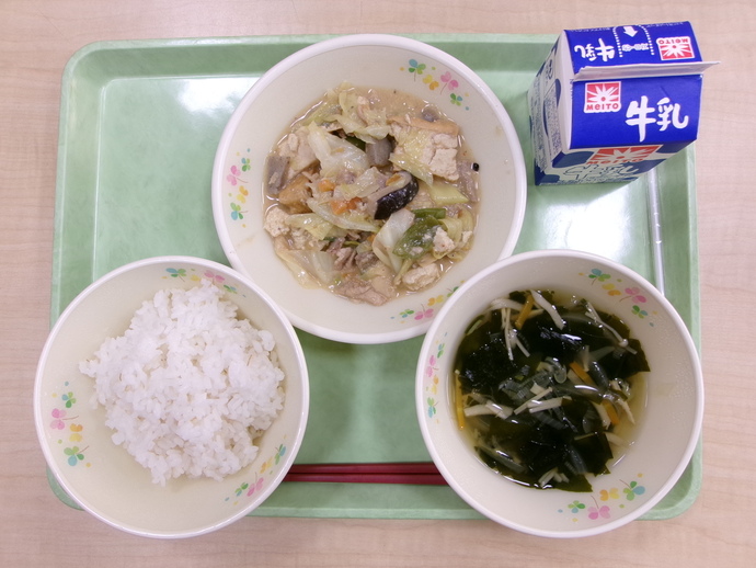 今日の給食