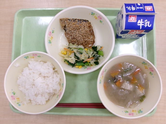 今日の給食