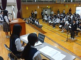 写真　生徒総会