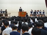 写真　生徒総会