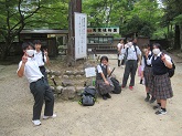 写真　修学旅行