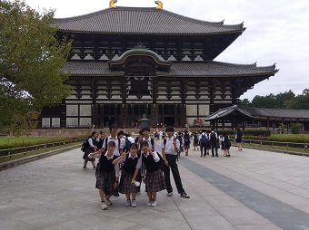 写真　修学旅行