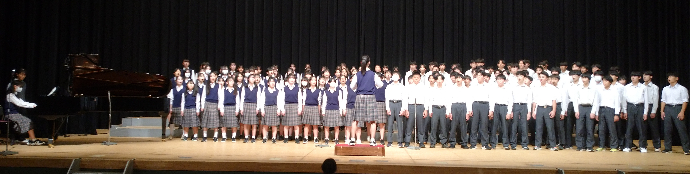 写真　合唱コンクール