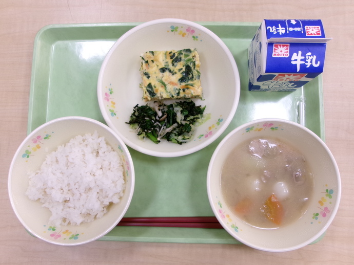今日の給食