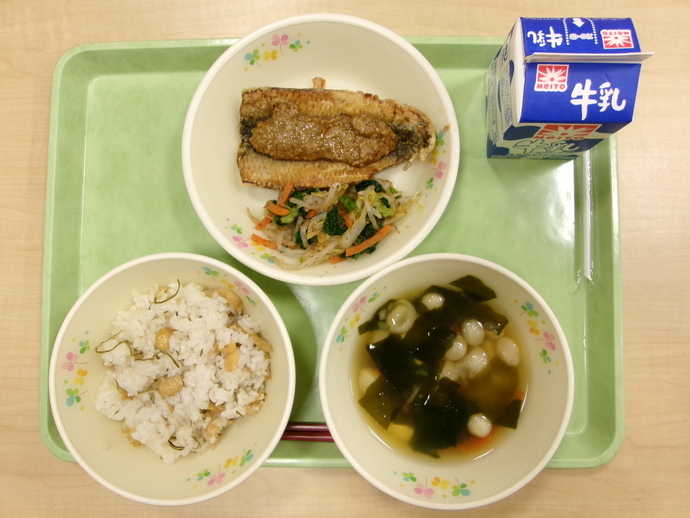 今日の給食