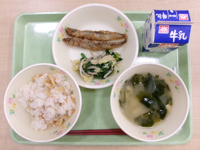 今日の給食