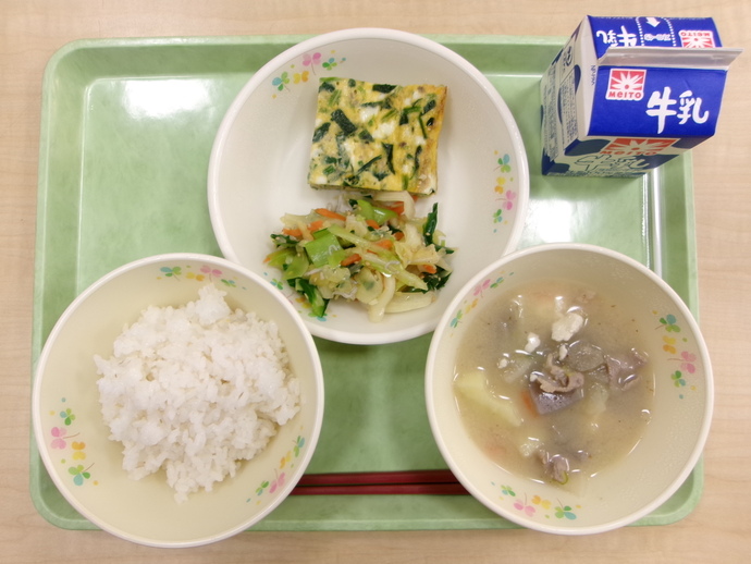今日の給食