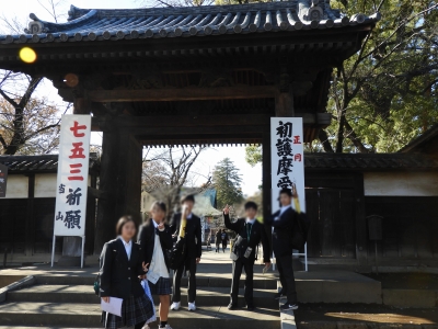 校外学習の様子