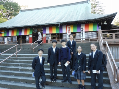 校外学習の様子