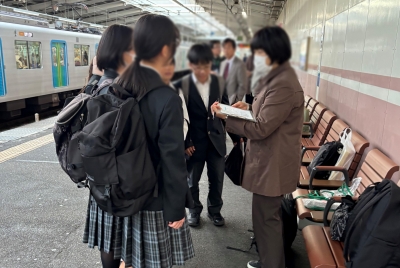 校外学習の様子