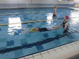 水泳指導