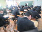 写真　定期考査