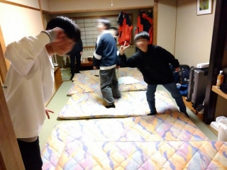 スキー移動教室1日目