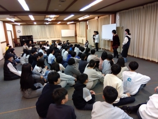 スキー移動教室1日目