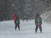写真　スキー教室