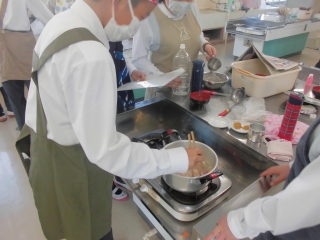 調理実習