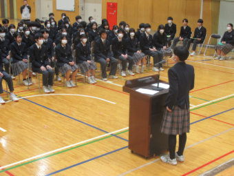 写真 卒業生に聞く会