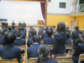 写真　卒業生に話を聞く会