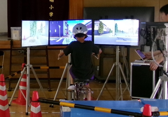 自転車シュミレーター