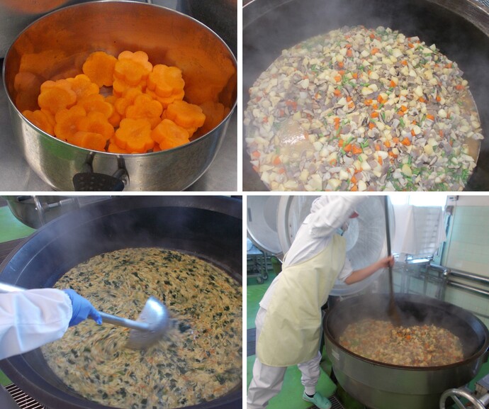 筑前煮調理写真