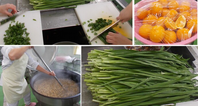 3月2日給食の調理写真