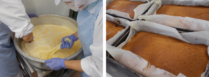 レモンケーキの写真