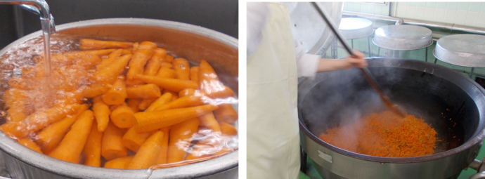 にんじんしりしりの調理写真