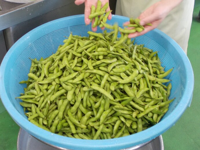 枝豆の調理写真