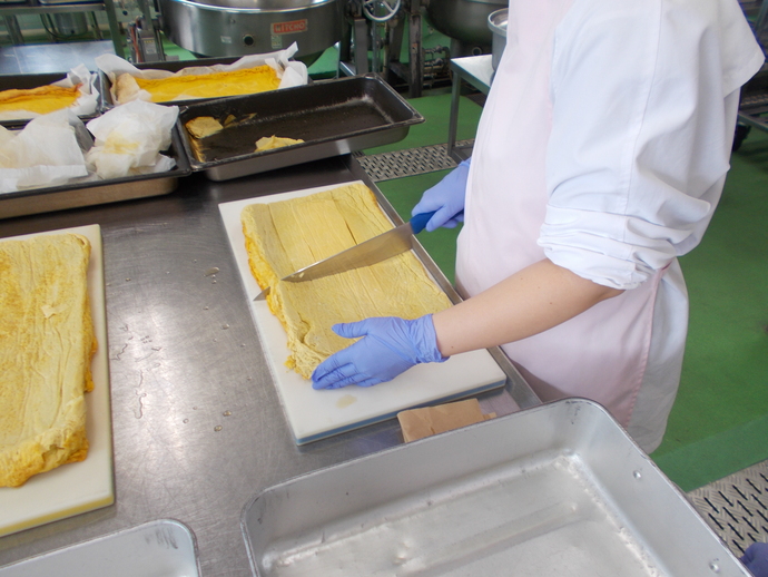 卵焼き調理写真