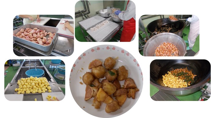 メルと有機野菜じゃがいもの揚げ煮