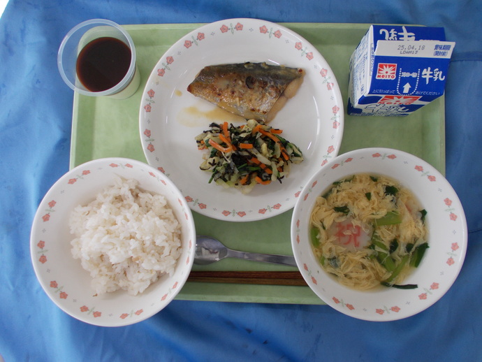 4月11日給食の写真