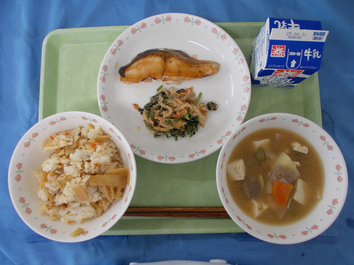 4月14日給食の写真