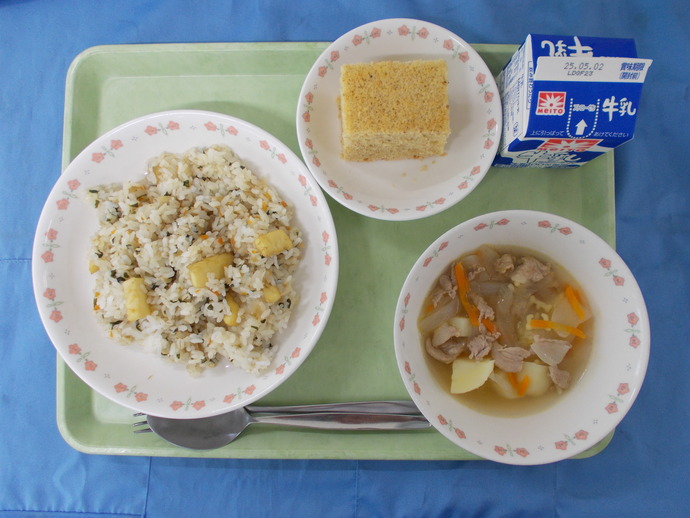 4月25日給食の写真