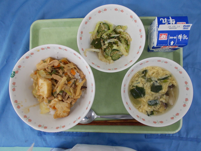 5月7日給食の写真