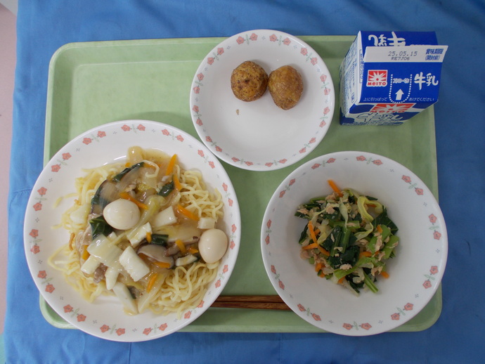 5月8日給食の写真