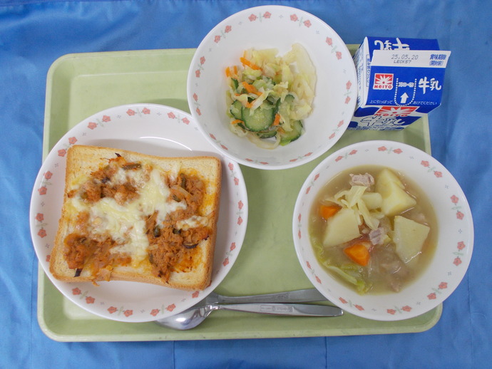 5月13日給食の写真