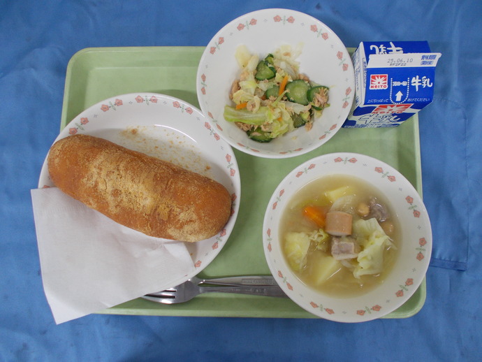 6月3日給食の写真