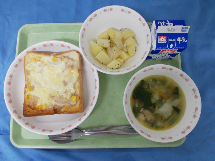 6月10日給食の写真