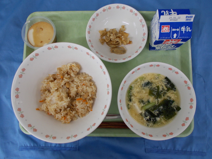 6月13日給食の写真