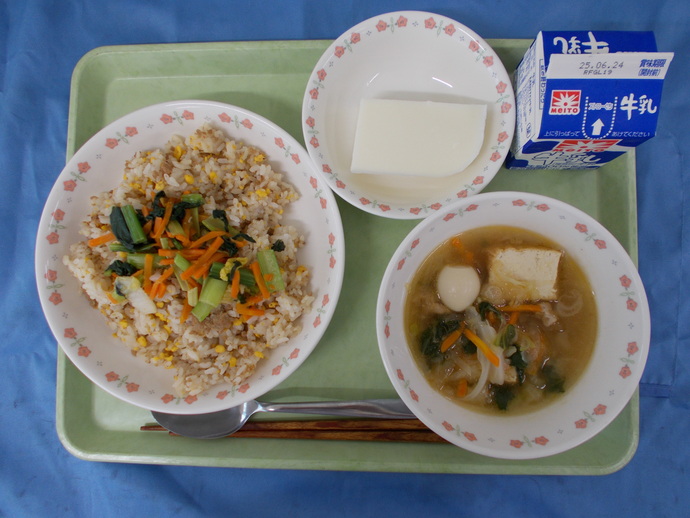 6月17日給食の写真