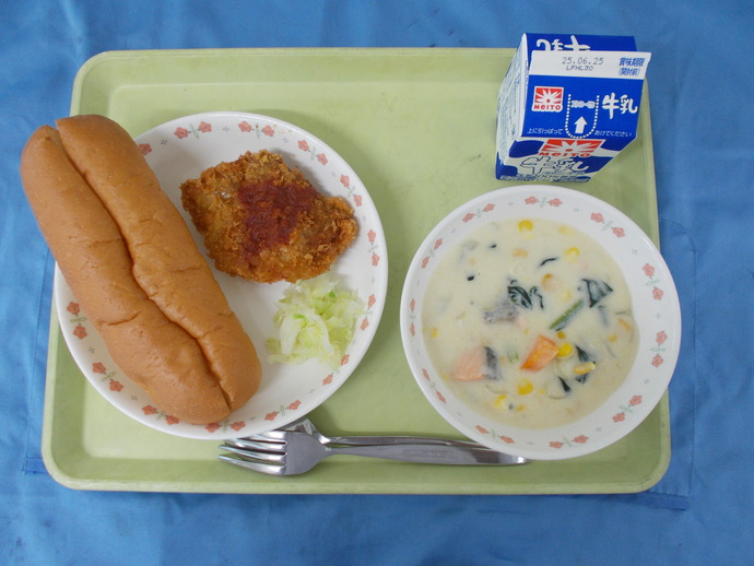 6月18日給食の写真