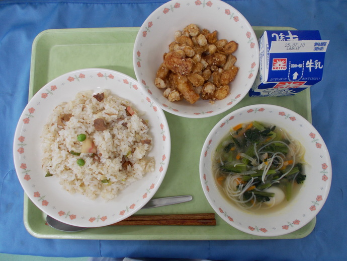 7月3日給食の写真