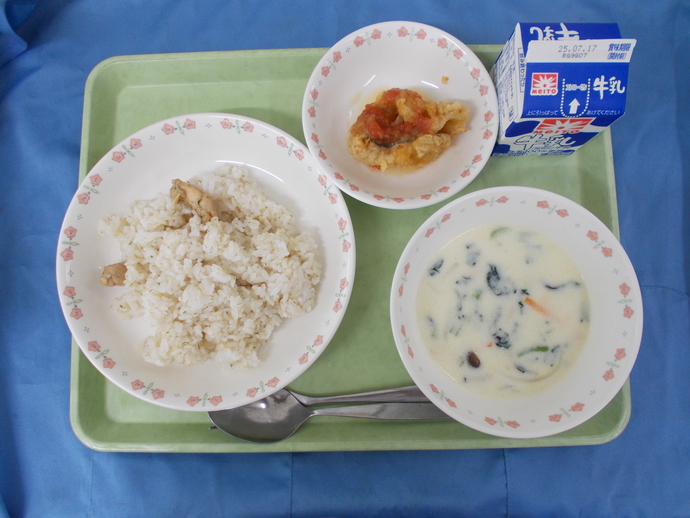 7月10日給食写真