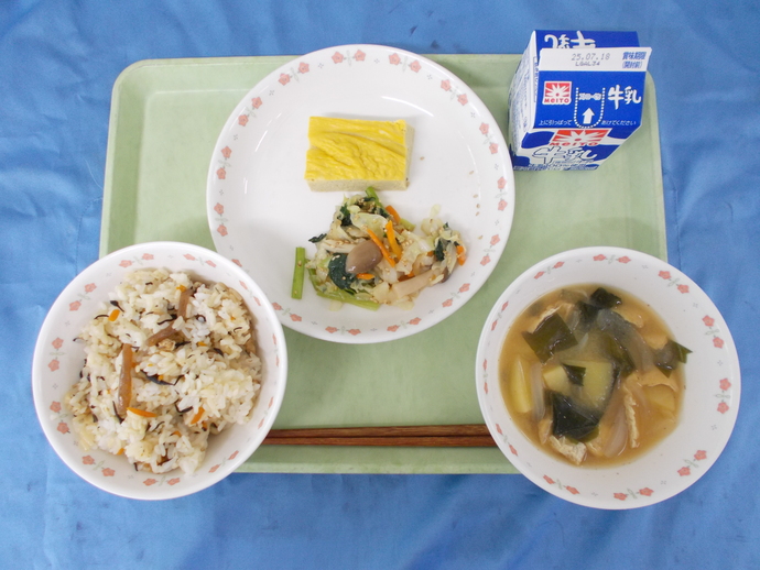 7月11日給食の写真