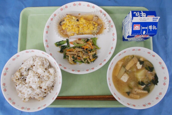 9月9日給食の写真
