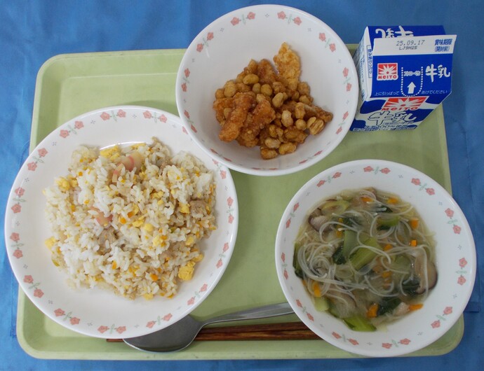 9月10日給食の写真