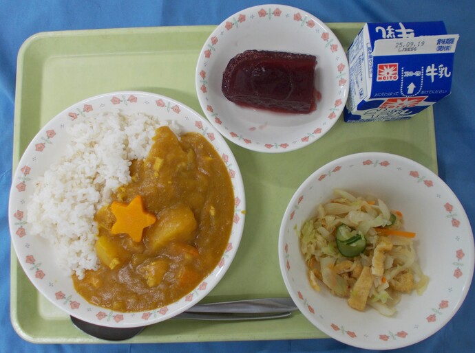 9月12日給食の写真