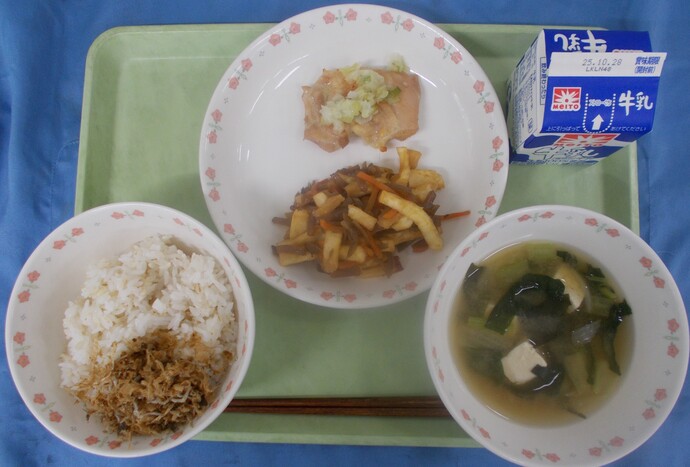 10月21日給食の写真