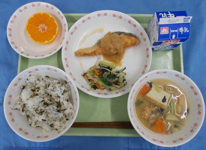 11月14日給食写真